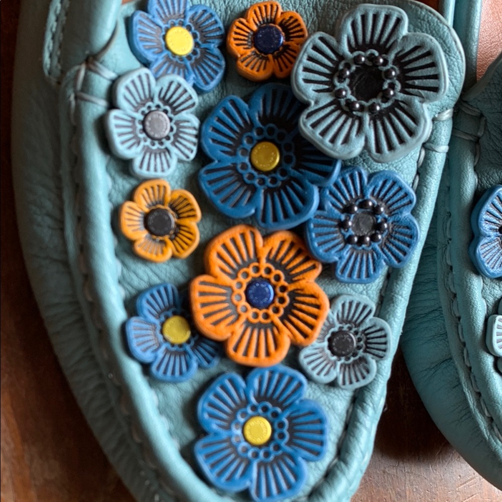 Coach Tea Rose Crosby Driver loafers - Picture 3 of 6